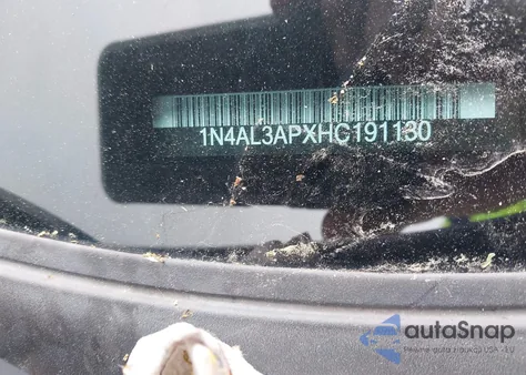 2017 Nissan Altima 2.5 S from USA, damaged, VIN 1N4AL3APXHC191130